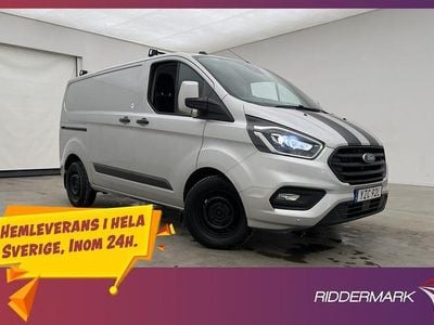 Grå Begagnad 2020 Ford Transit Custom Pickup | 204 800 kr (Marknadspris)
