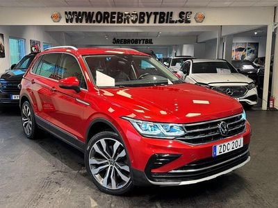 Röd Begagnad 2022 VW Tiguan Elegance SUV | 329 900 kr (Lite dyr)