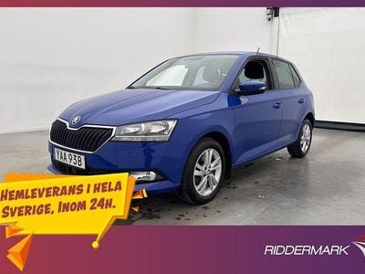 Blå Begagnad 2020 Skoda Fabia Halvkombi | 164 900 kr (Marknadspris)