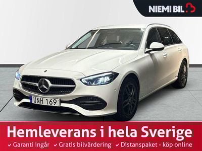 Vit Begagnad 2024 Mercedes C300 Avantgarde Kombi | 479 900 kr