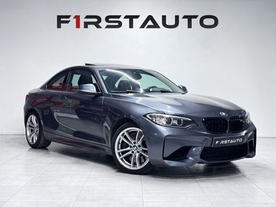 begagnad BMW M2 DCT Euro6 370hk Shadow H/K Taklucka Navi B-kam Svensk