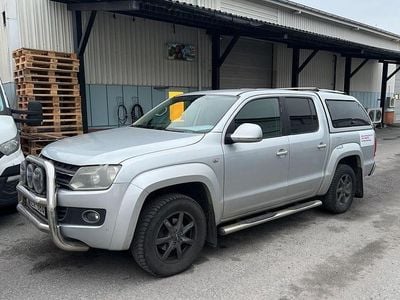 Silvermetallic Begagnad 2013 VW Amarok Highline Pickup | 149 900 kr (Marknadspris)