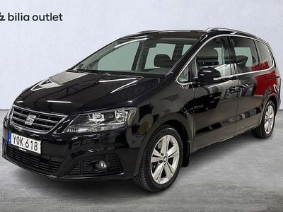 Svart Begagnad 2017 Seat Alhambra Minibuss | 199 000 kr (Marknadspris)