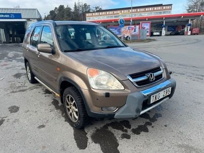 Begagnad Honda CR-V 150 HK (110 kW) 2002 Ljusbrun SUV
