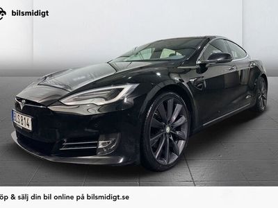 begagnad Tesla Model S 100D Pano Luftfjädring Uppgraderad AP 423hk