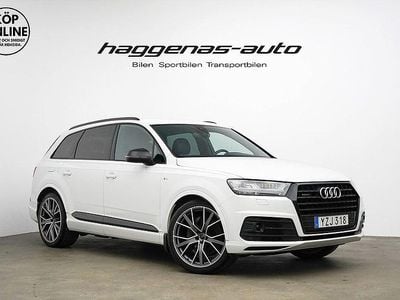 Vit Begagnad 2017 Audi Q7 S-Line SUV | 369 000 kr (Marknadspris)