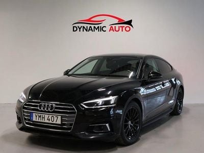 Begagnad Audi A5 Sportback 190 HK (139 kW) 2018 Svart Halvkombi