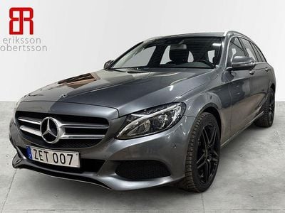 Grå Begagnad 2018 Mercedes C220 Avantgarde Kombi | 239 900 kr (Marknadspris)