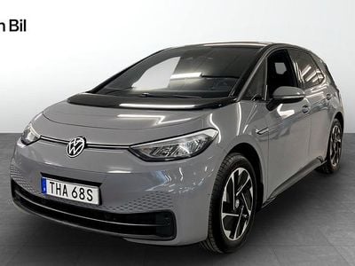 Begagnad VW ID.3 Pro 150 kW (204 HK) 2023 Moonstone grey black Halvkombi