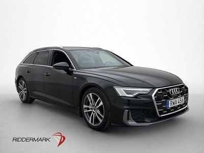Begagnad Audi A6 S-Line 204 HK (150 kW) 2023 Svart Kombi