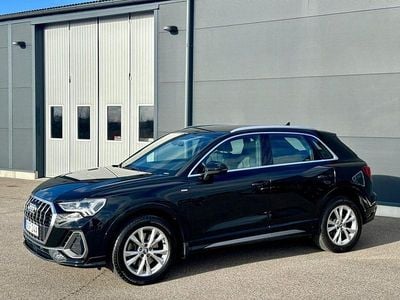 Begagnad Audi Q3 S-Line 190 HK (139 kW) 2018 Svart SUV