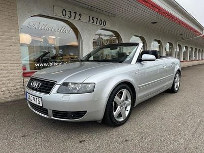 Begagnad Audi A4 Cabriolet 220 HK (161 kW) 2003 Silver Cab