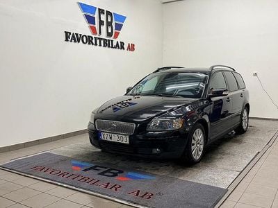 Svart Begagnad 2006 Volvo V50 Summum Kombi | 34 900 kr (Marknadspris)