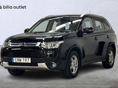 Svart Begagnad 2014 Mitsubishi Outlander SUV | 134 900 kr (Marknadspris)