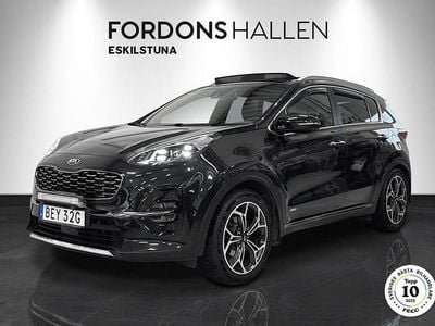 Svart Begagnad 2019 Kia Sportage GT-Line SUV | 219 900 kr (Bra pris)