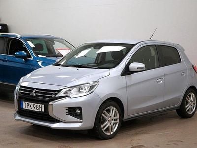 Begagnad Mitsubishi Space Star 71 HK (52 kW) 2022 Silvermetallic Halvkombi