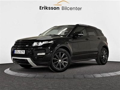 Begagnad Land Rover Range Rover evoque 190 HK (139 kW) 2013 Svart SUV