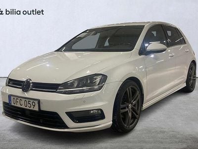 Begagnad VW Golf VII R-line Plus 150 HK (110 kW) 2016 Vit Halvkombi