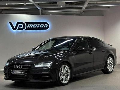 Begagnad Audi A7 Sportback S-Line 272 HK (200 kW) 2016 Grå Halvkombi