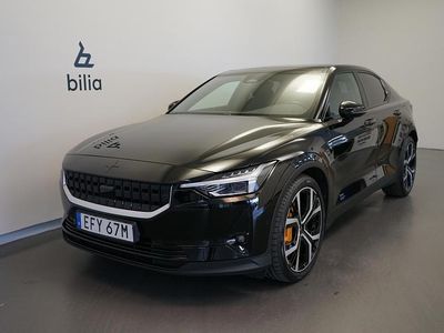 Svart Begagnad 2021 Polestar 2 Long Range Dual motor Halvkombi | 329 500 kr (Lite dyr)