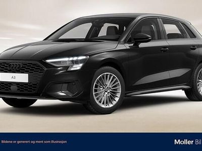 Brilliantsvart Begagnad 2022 Audi A3 Advanced Plus Sedan | 239 900 kr (Marknadspris)