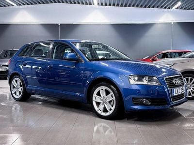 Begagnad Audi A3 Sportback 140 HK (102 kW) 2008 Blå Halvkombi