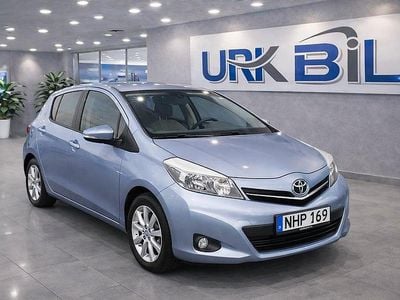 Ljusblå Begagnad 2013 Toyota Yaris Active Halvkombi | 54 900 kr (Bra pris)