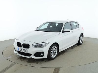 Begagnad BMW 120 M Sport 185 HK (136 kW) 2019 Vit Halvkombi