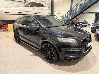 Begagnad Audi Q7 S-Line 340 HK (250 kW) 2013 Svart SUV