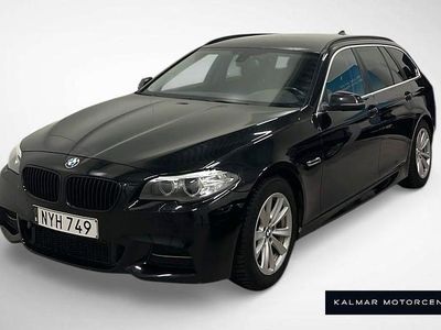 Svart Begagnad 2013 BMW 520 M Sport Kombi | 99 900 kr (Marknadspris)