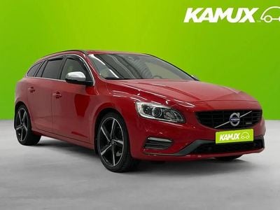 Begagnad Volvo V60 R-Design Pro 215 HK (158 kW) 2014 Röd Kombi