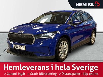 Blå Begagnad 2021 Skoda Enyaq iV SUV | 284 900 kr (Superpris)