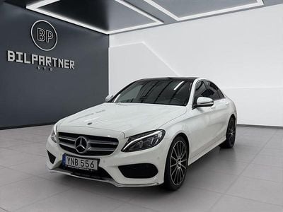 Vit Begagnad 2017 Mercedes C220 AMG line Sedan | 229 900 kr (Marknadspris)