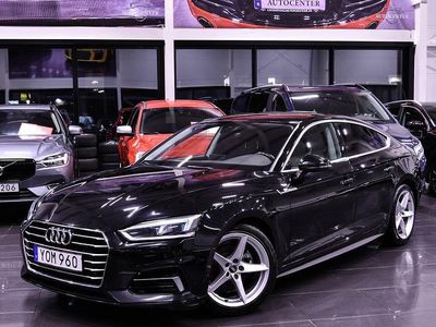 Begagnad Audi A5 Sportback Proline 190 HK (139 kW) 2017 Svart Halvkombi