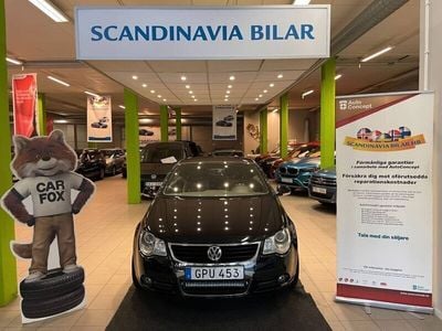 Begagnad VW Eos Exclusive 200 HK (147 kW) 2007 Svart Cab
