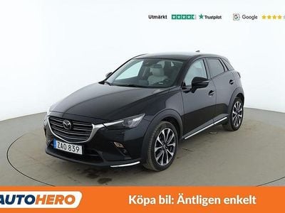 Begagnad Mazda CX-3 Exclusive-Line 122 HK (89 kW) 2018 Svart SUV