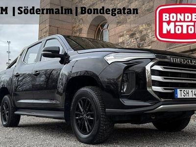 Svart Begagnad 2022 Maxus e-T90 Pickup | 295 000 kr (Dyr)