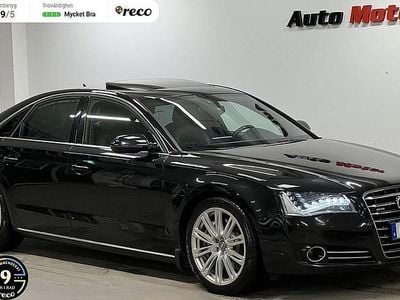 Begagnad Audi A8 351 HK (258 kW) 2012 Svart Sedan