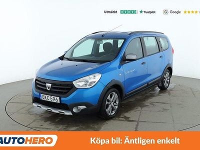 Begagnad Dacia Lodgy Stepway 116 HK (85 kW) 2016 Blå Minibuss