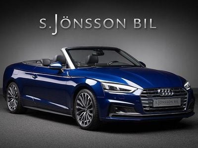 Blå Begagnad 2017 Audi A5 Cabriolet S-Line Cab | 299 000 kr