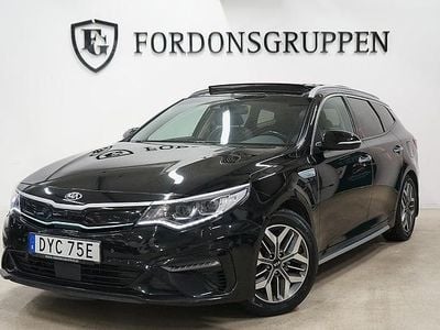 Svart Begagnad 2019 Kia Optima Kombi | 159 800 kr (Marknadspris)