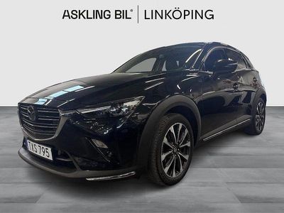 Begagnad Mazda CX-3 Optimum 121 HK (88 kW) 2018 Svart SUV