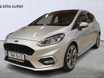 Begagnad Ford Fiesta ST-Line 140 HK (102 kW) 2017 Grå Halvkombi