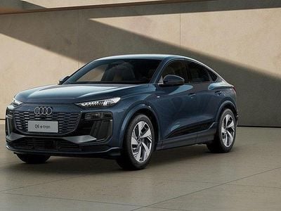 Ny Audi Q6 Sportback e-tron S-Line 185 kW (252 HK) 2025 Blå (plasmablå metallic) SUV