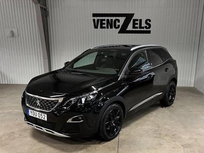 Begagnad Peugeot 3008 GT-line 165 HK (121 kW) 2017 Svart metallic SUV