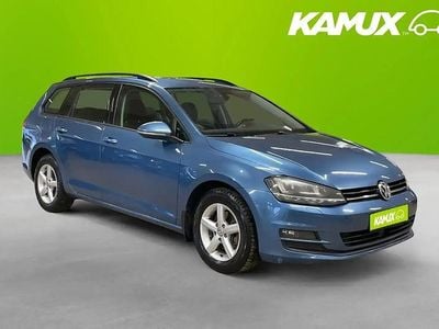 Begagnad VW Golf VII 123 HK (90 kW) 2014 Blå Kombi