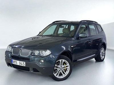 Begagnad BMW X3 Advantage 218 HK (160 kW) 2007 Grön SUV