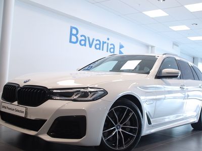 begagnad BMW 530 e xDrive Touring M-Sport HiFi-ljud Dragkrok