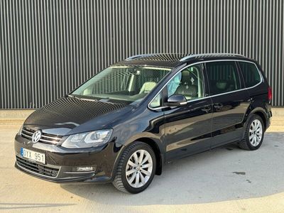 begagnad VW Sharan 2.0 TDI Businessline 7-Sits Pano Drag