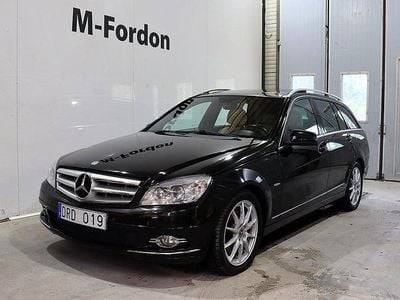 Svart Begagnad 2008 Mercedes C320 Avantgarde Kombi | 109 900 kr (Dyr)